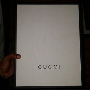 Gucci High Top Shoe Box